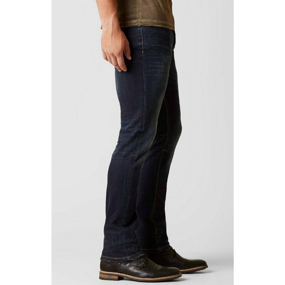 NEW STONE REFINERY TRUMAN WASH CLYDE SLIM STRAIGHT STRETCH JEANS 32 SR101 BUCKLE - Picture 8 of 8